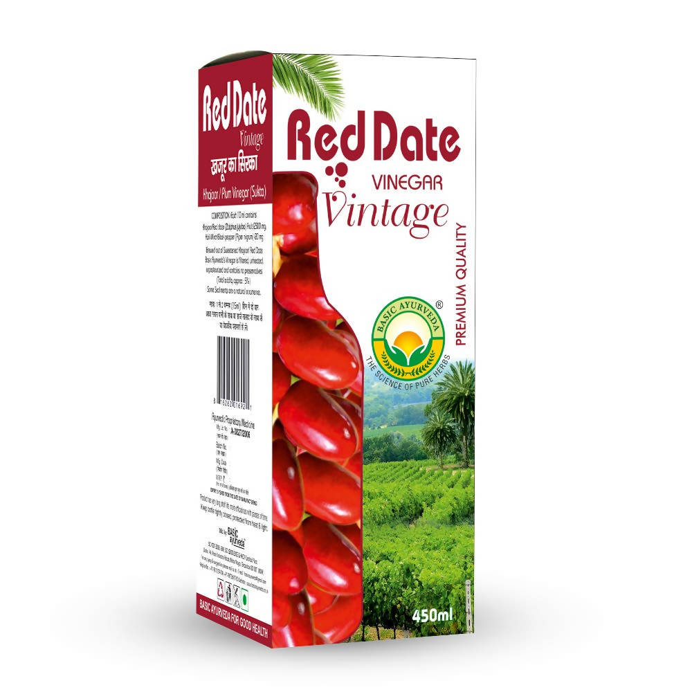 Basic Ayurveda Red Date Vinegar - 450 ml